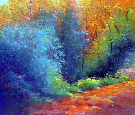 Esporlas — Óleo sobre tela 55 x 46 cm.