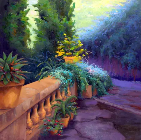 BADALUC — Óleo sobre tela 60 x 60 cm.